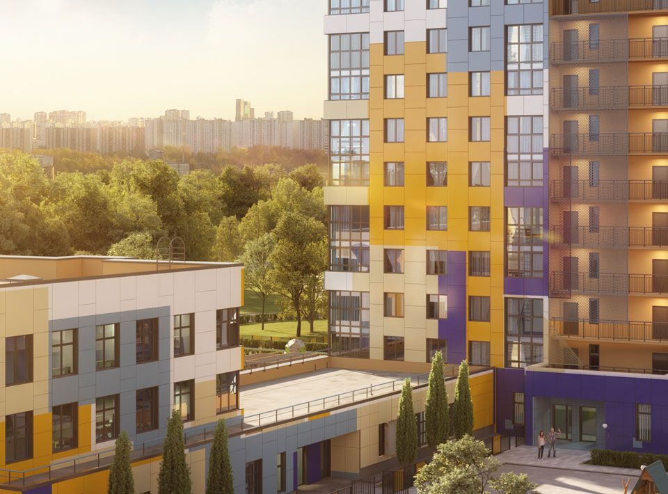 Охрана многоэтажного <br>жилого дома